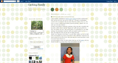 Desktop Screenshot of cachingfamily.blogspot.com