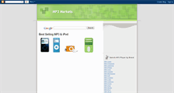 Desktop Screenshot of mp3markets.blogspot.com
