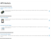 Tablet Screenshot of mp3markets.blogspot.com