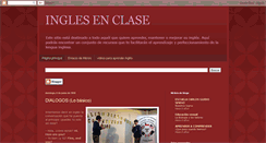 Desktop Screenshot of inglesenclase.blogspot.com