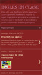 Mobile Screenshot of inglesenclase.blogspot.com