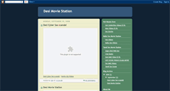 Desktop Screenshot of desimoviestation.blogspot.com