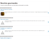 Tablet Screenshot of fiches-recettes.blogspot.com