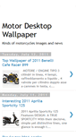 Mobile Screenshot of motordesktopwallpaper.blogspot.com