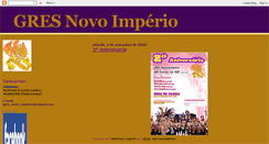 Desktop Screenshot of gresnovoimperio.blogspot.com