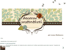 Tablet Screenshot of decorarsustentavel.blogspot.com