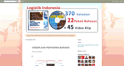 Desktop Screenshot of logistikindonesia.blogspot.com