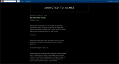 Desktop Screenshot of addicted-2games.blogspot.com