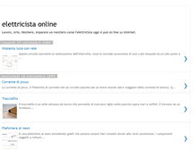 Tablet Screenshot of elettricistaonline.blogspot.com