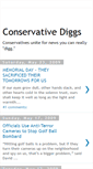 Mobile Screenshot of conservativediggs.blogspot.com