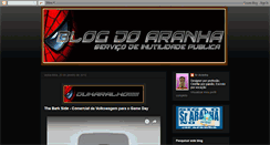 Desktop Screenshot of blogaranha.blogspot.com