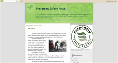 Desktop Screenshot of evergreensafetynews.blogspot.com