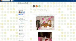 Desktop Screenshot of makennapulley.blogspot.com