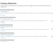 Tablet Screenshot of culinarydetective.blogspot.com