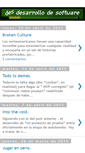 Mobile Screenshot of desdesarrollodesoftware.blogspot.com