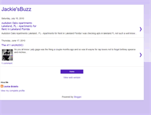 Tablet Screenshot of jackiesbuzz.blogspot.com