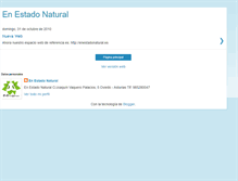 Tablet Screenshot of enestadonaturalblog.blogspot.com