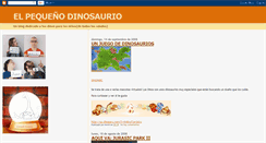 Desktop Screenshot of elpequeniodinosaurio.blogspot.com