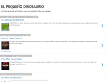 Tablet Screenshot of elpequeniodinosaurio.blogspot.com
