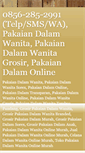 Mobile Screenshot of grosirpakaiandalamwanitabranded.blogspot.com