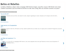 Tablet Screenshot of bellesrebelles.blogspot.com