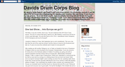 Desktop Screenshot of davidsdrumcorpsblog.blogspot.com