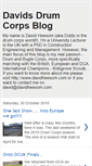 Mobile Screenshot of davidsdrumcorpsblog.blogspot.com