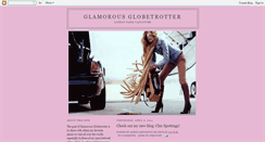 Desktop Screenshot of glamorousglobetrotter.blogspot.com