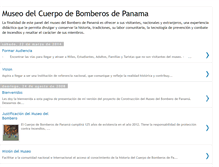 Tablet Screenshot of museobomberos.blogspot.com