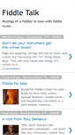 Mobile Screenshot of fiddletalk.blogspot.com