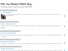 Tablet Screenshot of femalefront.blogspot.com