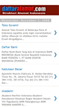 Mobile Screenshot of daftar-alamat1.blogspot.com