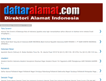Tablet Screenshot of daftar-alamat1.blogspot.com