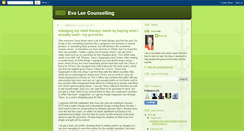 Desktop Screenshot of evaleecounselling.blogspot.com