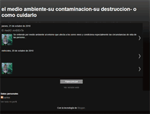 Tablet Screenshot of carlos-jhota-medioambiente.blogspot.com