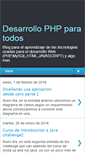 Mobile Screenshot of desphpparatodos.blogspot.com