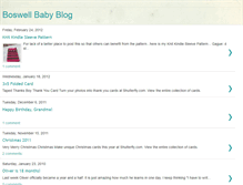 Tablet Screenshot of boswellbabyblog.blogspot.com