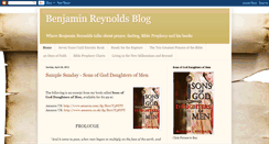 Desktop Screenshot of benjaminlreynolds.blogspot.com
