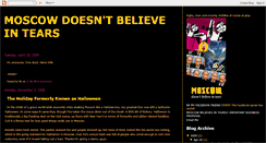 Desktop Screenshot of moscowdoesntbelieveintears.blogspot.com