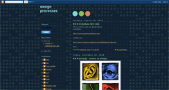 Desktop Screenshot of designprocesses.blogspot.com