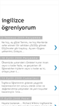 Mobile Screenshot of ingilizcegreniyorum.blogspot.com