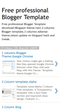 Mobile Screenshot of free-professional-blogger-template.blogspot.com