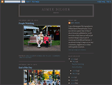 Tablet Screenshot of aimeedilger.blogspot.com