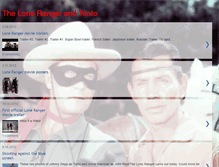 Tablet Screenshot of lonerangerfanclub.blogspot.com