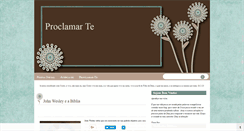 Desktop Screenshot of proclamar-te.blogspot.com