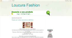 Desktop Screenshot of loucura5fashion.blogspot.com