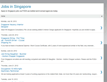 Tablet Screenshot of jobsforsingapore.blogspot.com