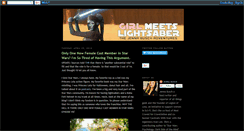 Desktop Screenshot of girlmeetslightsaber.blogspot.com