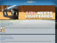 Tablet Screenshot of girlmeetslightsaber.blogspot.com