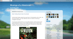 Desktop Screenshot of musingsofawelshman.blogspot.com